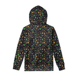 Christmas Party Elements Pattern Print Pullover Hoodie