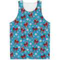Christmas Party Knitted Pattern Print Men's Tank Top