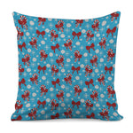 Christmas Party Knitted Pattern Print Pillow Cover