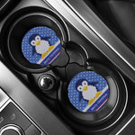 Christmas Penguin Knitted Print Car Coasters