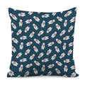 Christmas Polar Bear Pattern Print Pillow Cover
