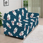 Christmas Polar Bear Pattern Print Sofa Cover