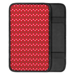 Christmas Polka Dot Pattern Print Car Center Console Cover