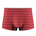 Christmas Polka Dot Pattern Print Men's Boxer Briefs