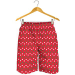 Christmas Polka Dot Pattern Print Men's Shorts