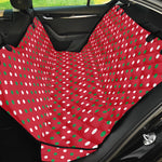 Christmas Polka Dot Pattern Print Pet Car Back Seat Cover