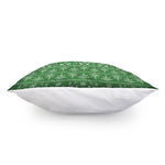 Christmas Pot Leaf Pattern Print Pillow Cover