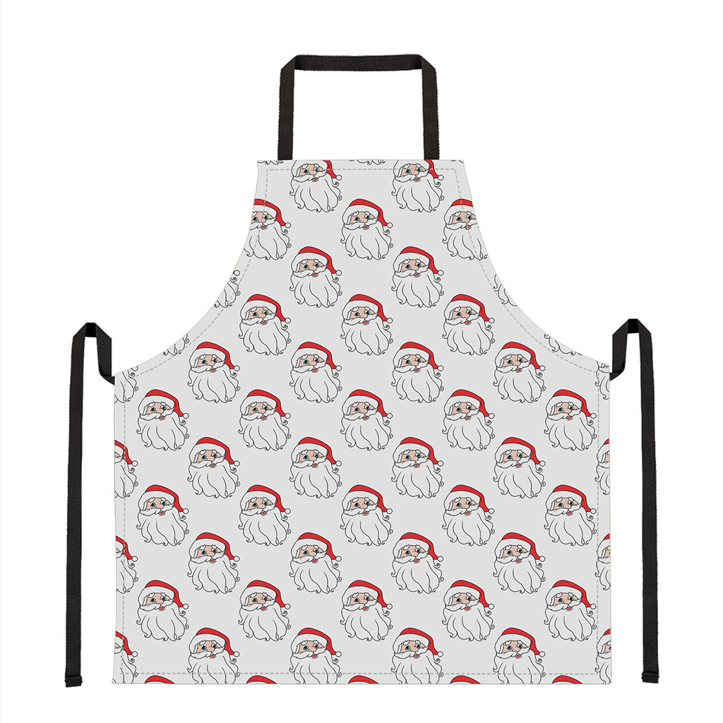 Christmas Santa Claus Pattern Print Apron