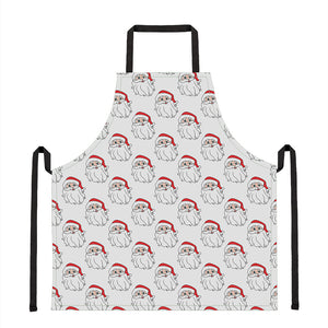 Christmas Santa Claus Pattern Print Apron