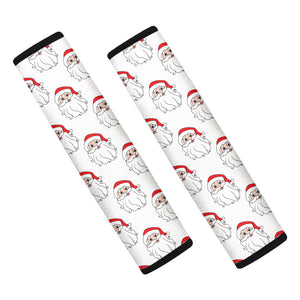 Christmas Santa Claus Pattern Print Car Seat Belt Covers