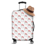 Christmas Santa Claus Pattern Print Luggage Cover