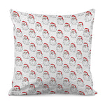 Christmas Santa Claus Pattern Print Pillow Cover