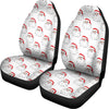 Christmas Santa Claus Pattern Print Universal Fit Car Seat Covers