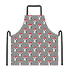 Christmas Santa Penguin Pattern Print Apron