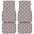 Christmas Santa Penguin Pattern Print Front and Back Car Floor Mats