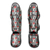 Christmas Santa Penguin Pattern Print Muay Thai Shin Guard