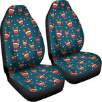 Christmas Santa Reindeer Pattern Print Universal Fit Car Seat Covers