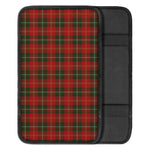 Christmas Scottish Tartan Pattern Print Car Center Console Cover