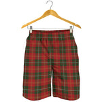 Christmas Scottish Tartan Pattern Print Men's Shorts