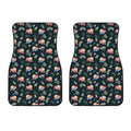 Christmas Sleeping Sloths Pattern Print Front Car Floor Mats