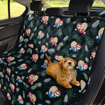 Christmas Sleeping Sloths Pattern Print Pet Car Back Seat Cover