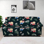 Christmas Sleeping Sloths Pattern Print Sofa Cover