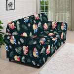 Christmas Sleeping Sloths Pattern Print Sofa Cover