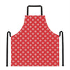 Christmas Snowflake Pattern Print Apron