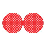 Christmas Snowflake Pattern Print Car Coasters