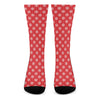 Christmas Snowflake Pattern Print Crew Socks