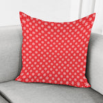 Christmas Snowflake Pattern Print Pillow Cover