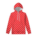 Christmas Snowflake Pattern Print Pullover Hoodie