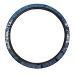 Christmas Snowflake Print Car Steering Wheel Cover