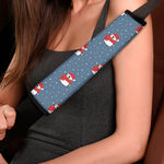 Christmas Snowy Penguin Pattern Print Car Seat Belt Covers