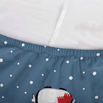 Christmas Snowy Penguin Pattern Print Sofa Cover