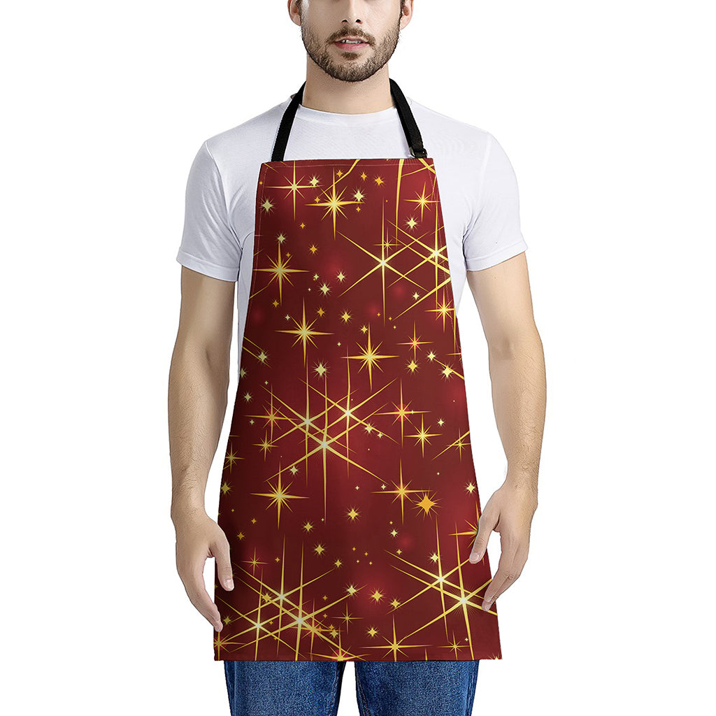 Christmas Sparkle Print Apron