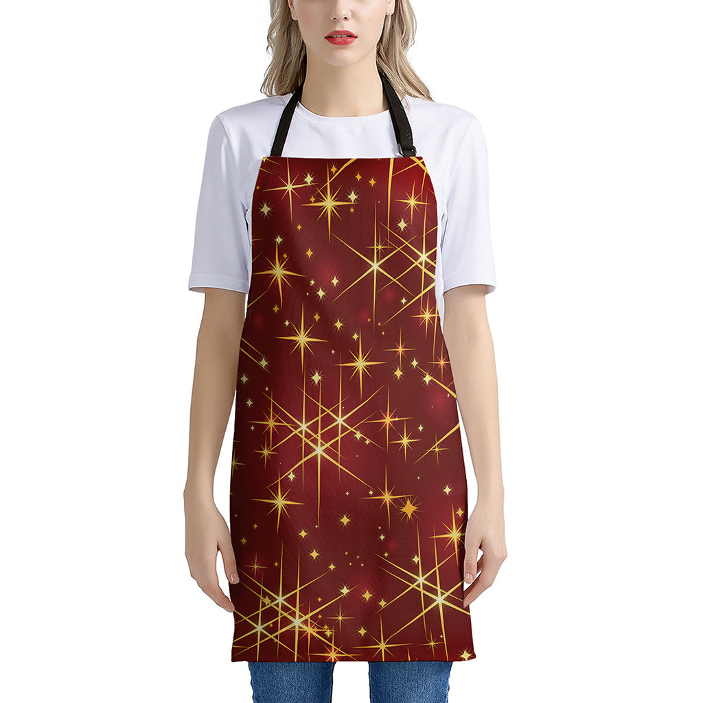 Christmas Sparkle Print Apron