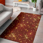 Christmas Sparkle Print Area Rug
