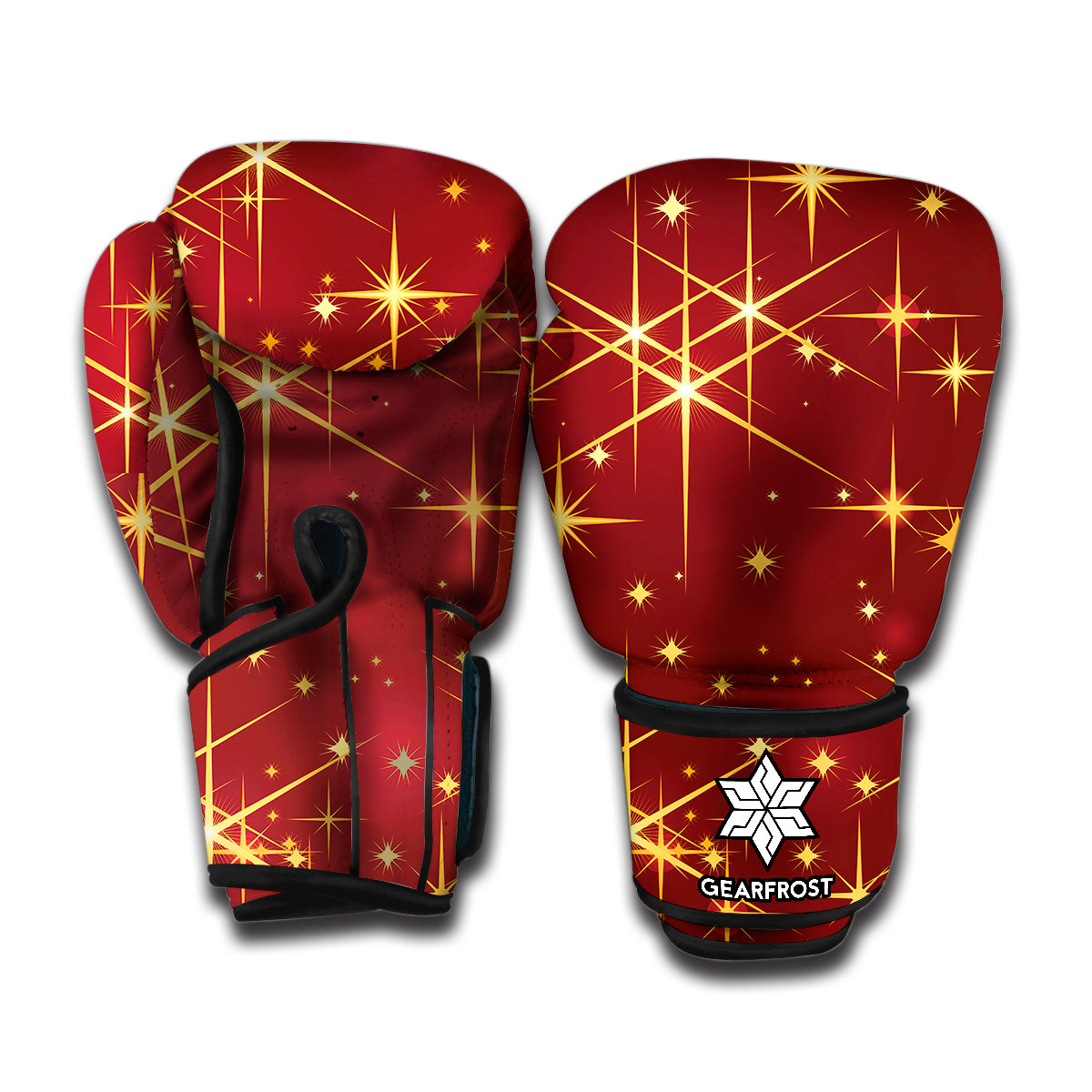 Christmas Sparkle Print Boxing Gloves