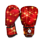 Christmas Sparkle Print Boxing Gloves