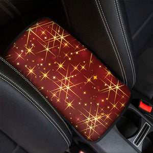 Christmas Sparkle Print Car Center Console Cover