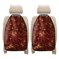 Christmas Sparkle Print Car Seat Organizers