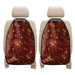 Christmas Sparkle Print Car Seat Organizers