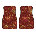 Christmas Sparkle Print Front Car Floor Mats