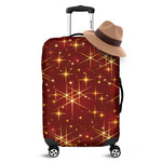 Christmas Sparkle Print Luggage Cover