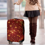 Christmas Sparkle Print Luggage Cover