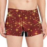Christmas Sparkle Print Men's Boxer Briefs