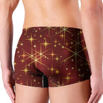 Christmas Sparkle Print Men's Boxer Briefs