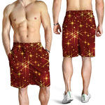 Christmas Sparkle Print Men's Shorts