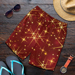 Christmas Sparkle Print Men's Shorts